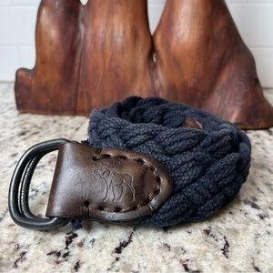 Vintage AnF Braided Rugged Belt